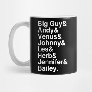 Cincinnati Radio Helvetica List Mug